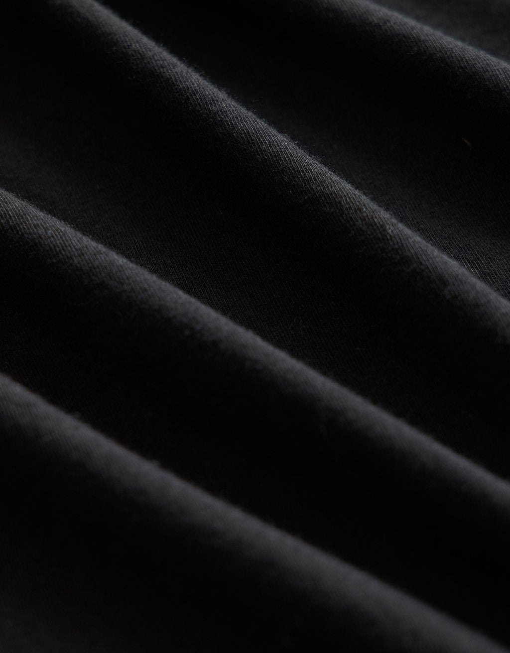 Close-up of black fabric texture