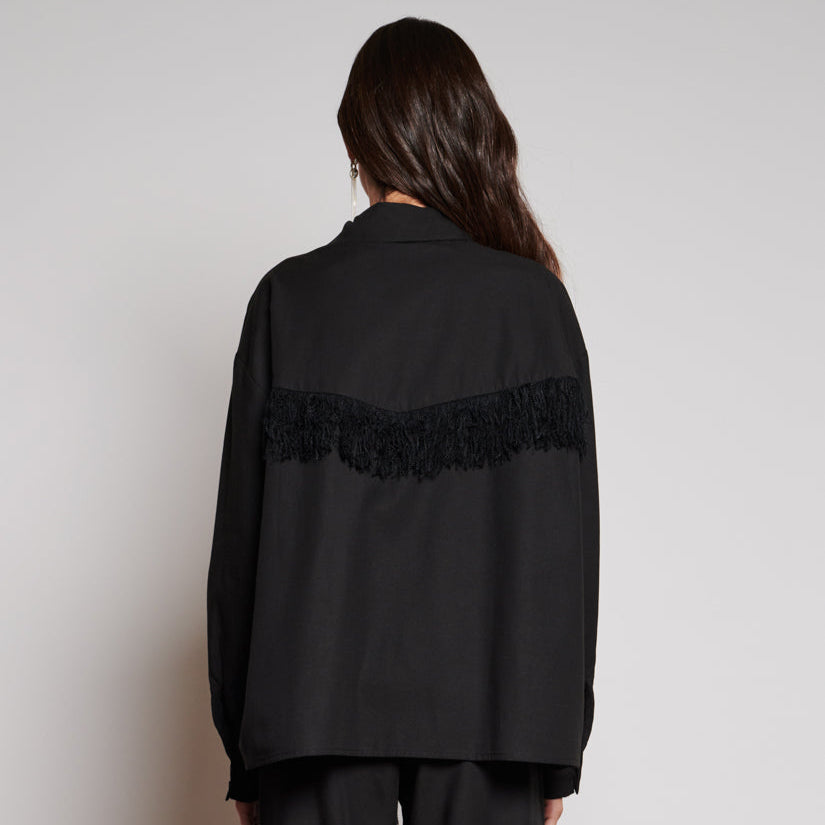 Georgie Fringe Shirt – For Now