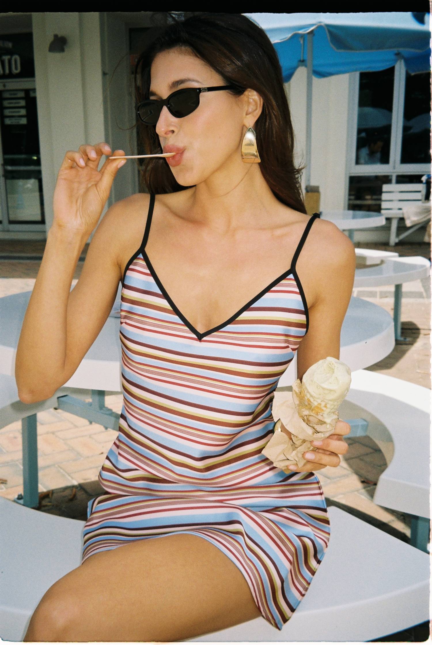 Bias Mini Dress – For Now